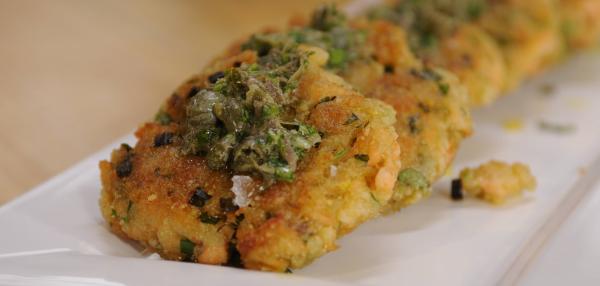 Fishcakes eli kalakakkusia kahdelle