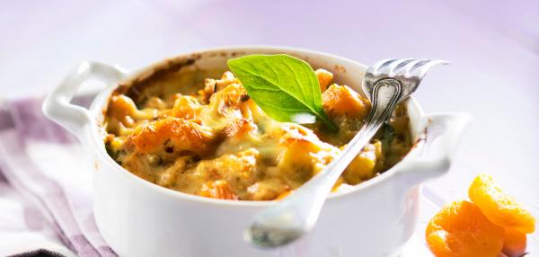Kanapasta uunissa