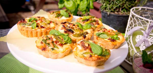 Juustopiiraat brunssille