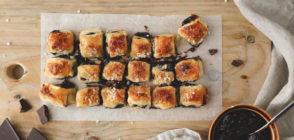 Joulutortut jääpalamuotilla