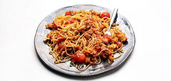 Kukkakaali-Bolognese