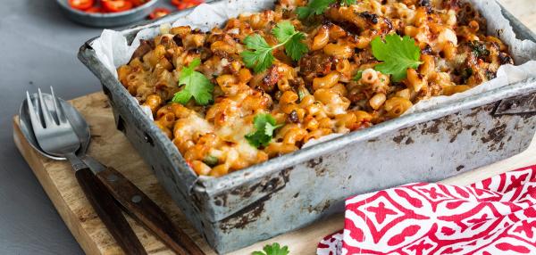 Makaroonilaatikko a la mehikaana