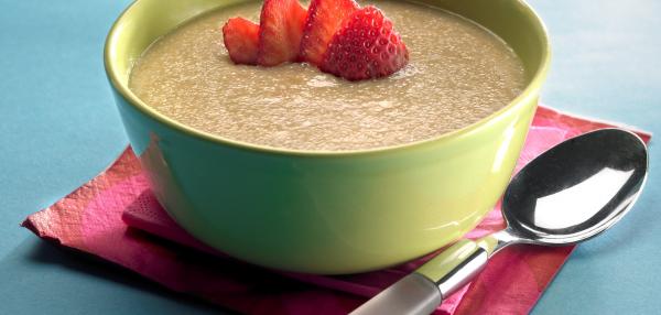 Mansikka-raparperipuuro