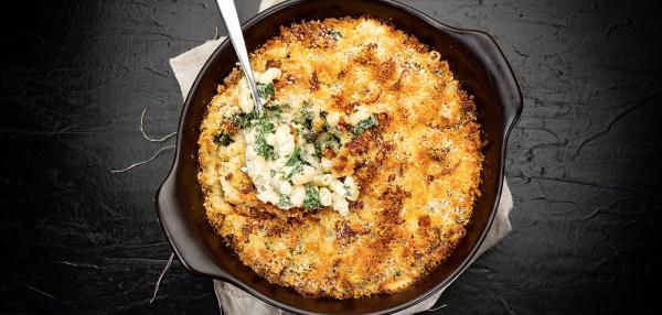 Lehtikaali-pekoni MacNCheese