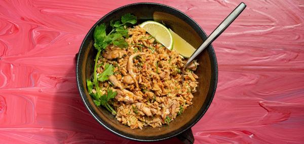 Paistettu Thai-riisi eli Thai Fried Rice