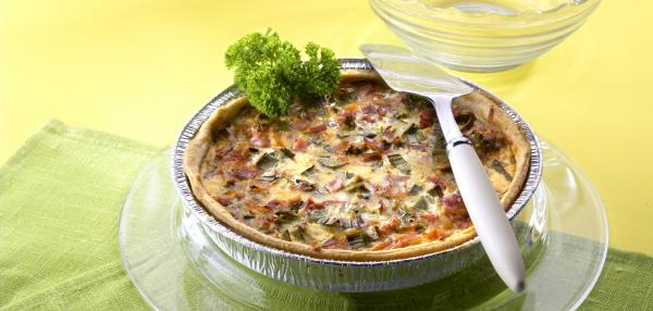 Ranskalainen kinkku-juustopiirakka