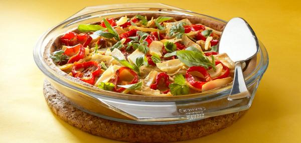 Ruokaisa broileripiirakka aasialaisella twistillä