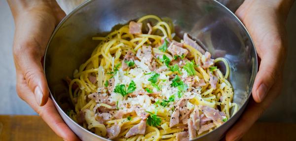 Spagetti a la Carbonara