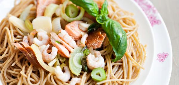 Sportti lohispagetti