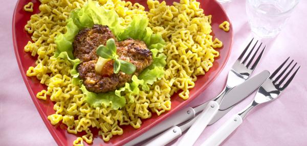 Sydänpihvit sydänpastalla