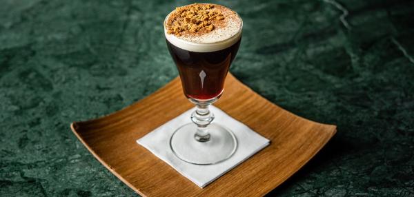 Talvinen piparidrinkki hiutale