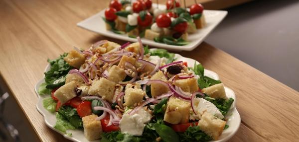 Focaccia-panzanella