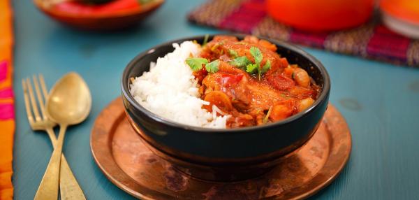 Tikka Masala Basmatiriisillä