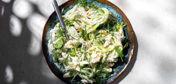 Tzatziki-pastasalaatti