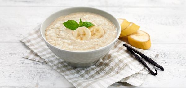 Banaani-vanilja-annoskaurapuuro