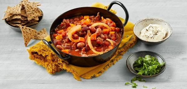 meksikolainen papu-tomaattisalsa