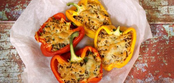 Täytetyt paprikat
