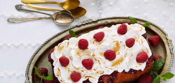 Sitruuna-lakukakku italialaisella marengilla