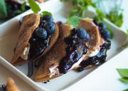 Mustikkapiirakka-tacot