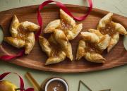 Päärynä-kinuski joulutortut