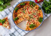 Kinkku-paprikapiirakka