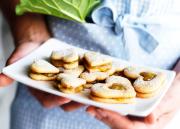 Vaniljaiset raparperisydämet