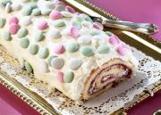 Kääretorttu ranskalaisilla pastilleilla