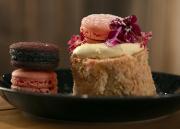 Macarons-kääretorttuleivokset