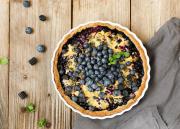 Mustikka-lakritsipiirakka