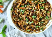 Vegaani kasvismakaronilaatikko