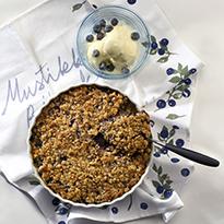 Mustikkamurupiirakka