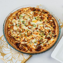 Hyvää perheelle kantarellipiirakka