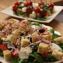 Focaccia-panzanella