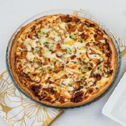 Hyvää perheelle kantarellipiirakka