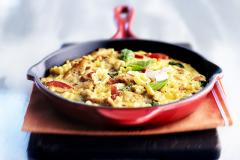 Broileri-kukkafrittata