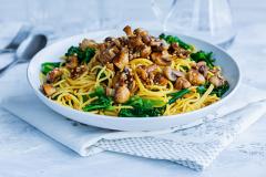 Porkkana-parsakaalispagetti