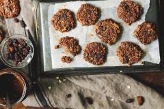 Kaurakeksit ilman uunia