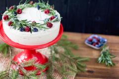 Joulun pehmeä piparkakkujuustokakku