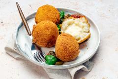 Arancini-riisipallot &amp; Caponata