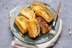 Cheddar-juustoruudut