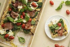 Parmankinkku-burratapiiras