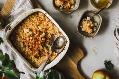 Omenainen riisiuunipuuro