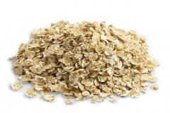 Vaaleahko vehnästä hiutaloitu hiutale