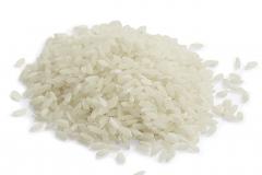 Vaalea pyöreäjyväinen, hiottu riisi