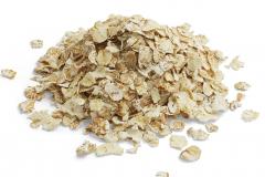 Sekoitus ruis-, vehnä-, kaura- ja ohrahiutaleita