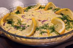 Jenna Saarilahden aura-lohipiirakka