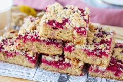 Kaurainen puolukkapiirakka