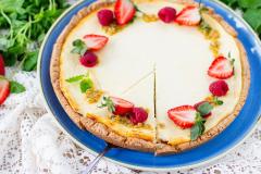 Perinteinen rahkapiirakka