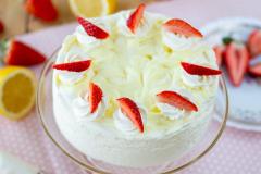 Sitruunainen hyydykekakku