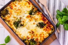 Pastagratiini kierrepastalla